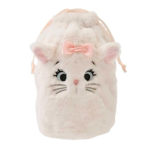 Tokyo Disney Store Aristocats Marie Drawstring Purse Disney Cat Day 2025 Japan - Picture 1 of 9